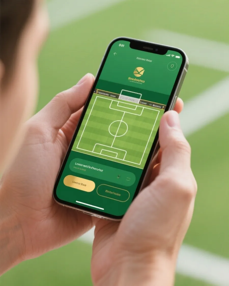 世界杯赛事在手机端的展示示意图